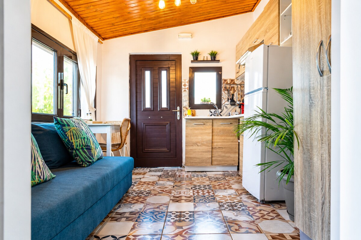 Blue Horizon sea view getaway — Къща в Varnavas