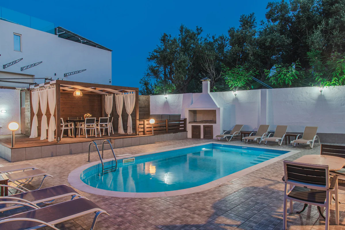 Villa Danae 1, 100m from Agios Sostis beach — Вила в Laganás