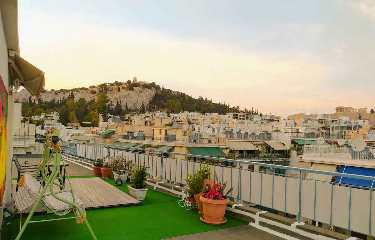 Rooftop studio, Acropolis view! — Апартамент в Athens