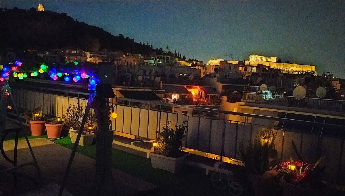 Rooftop studio, Acropolis view! — снимка 3